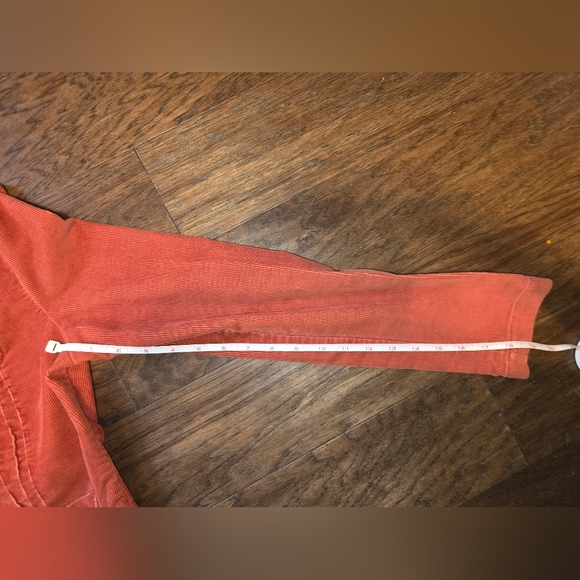 Women's Corduroy Jacket in Rust Juniors Large - Picture 7 of 8